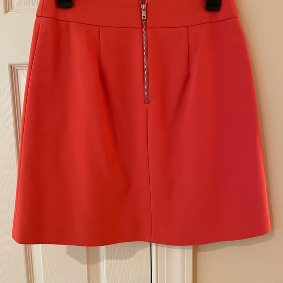 Ann Taylor Salmon Orange Skirt - Picture 2 of 4